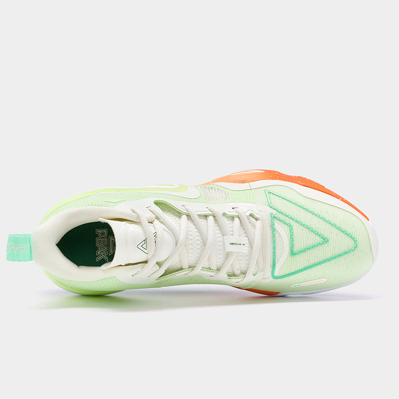 PEAK Basketball Shoes Triangle 2.0 Cushion Sneakers TAICHI Tech Applied  ET31907A Acid Green