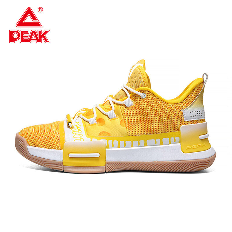 PEAK FLASH Lou Williams Basketball Shoes Men's Sneakers Flare Yellow  E94655A