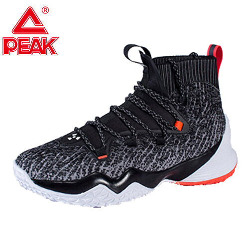 Peak Basketball Shoes Men s High Top Sneakers Actual Combat PEAK