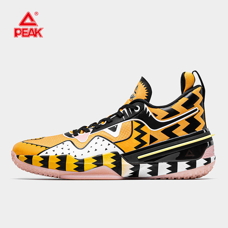 PEAK TAICHI FLASH 3.0 TIGER Men Pro Non-slip Wearable Sneakers Lightweight Mesh Breathable Basketball Shoes for Men Practical series ET21093A