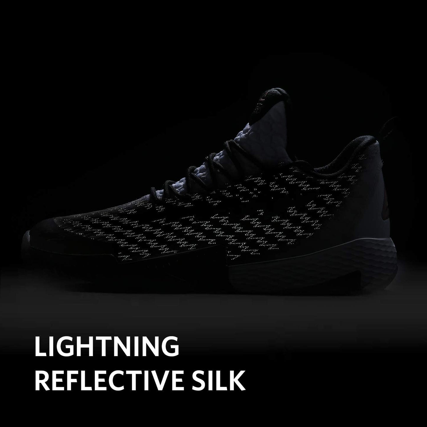 PEAK Lou Williams Basketball Shoes Men Lightning Series White EW9366A
