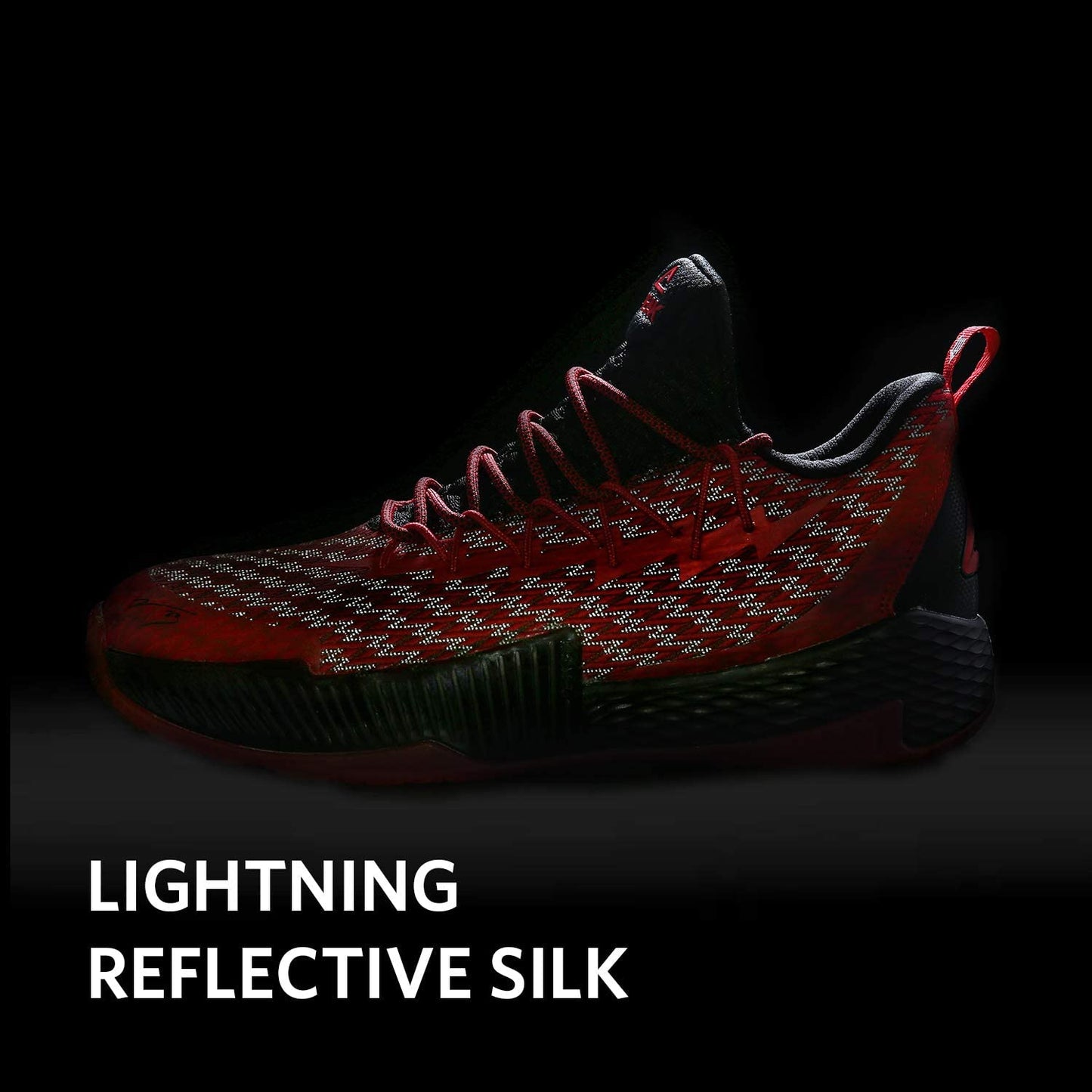 PEAK Lou Williams Basketball Shoes Men Lightning Series Red EW9366A